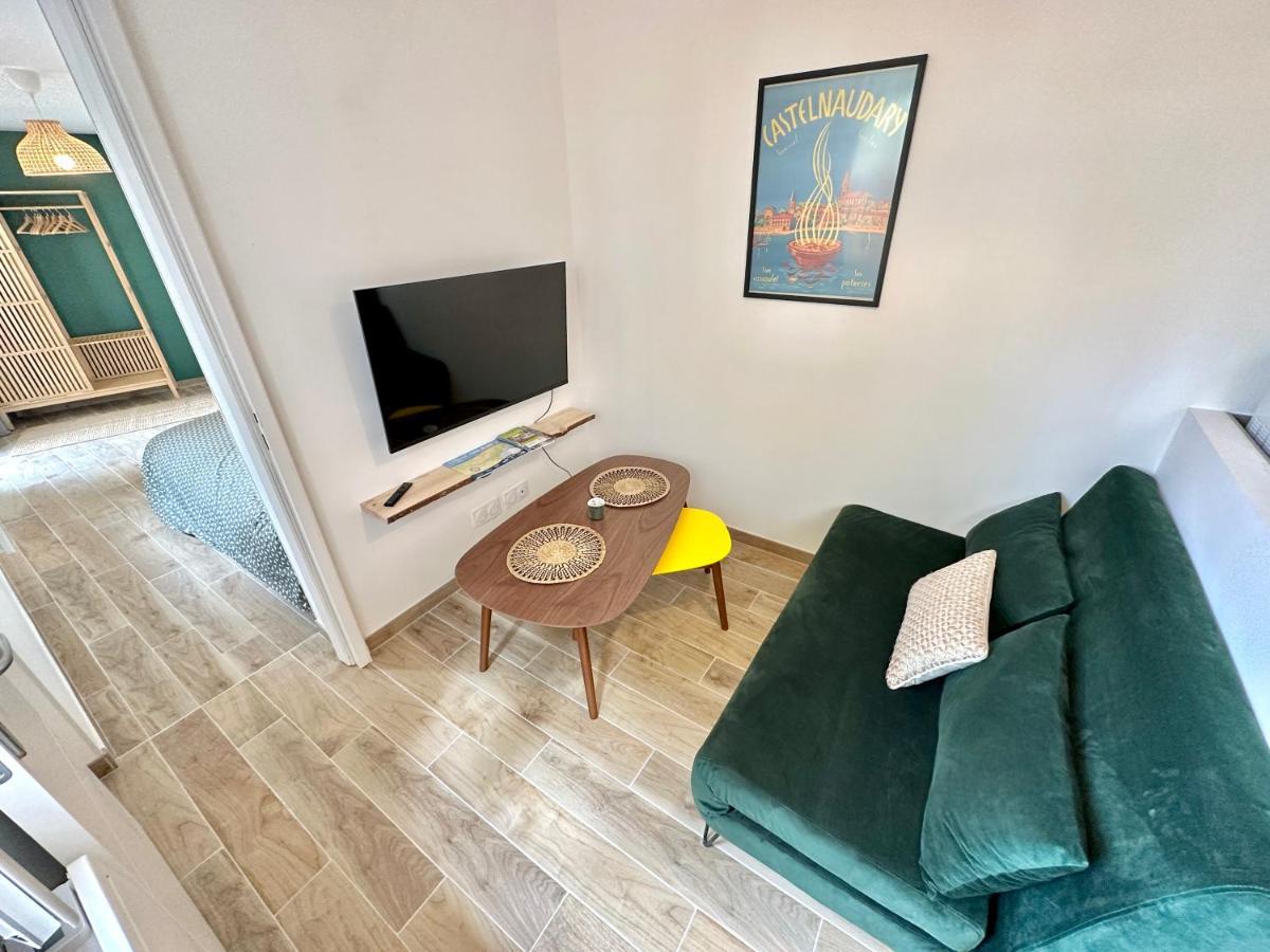 Evasion Depaysante Canal Du Midi* Jardin &Terrasse Кастелнодари Екстериор снимка